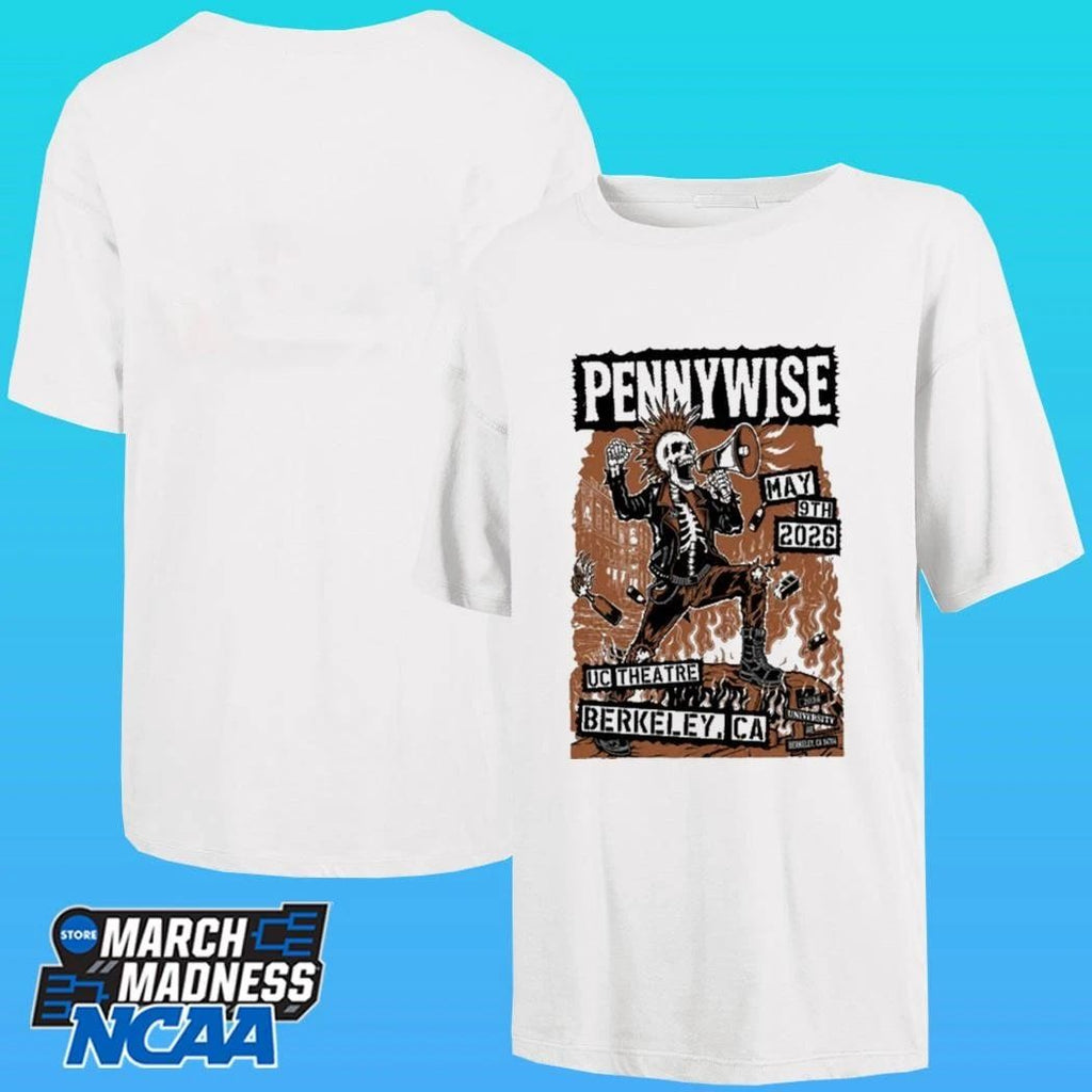 Pennywise & Circle Jerks The Uc Theatre May 9 2026 Event Shirt