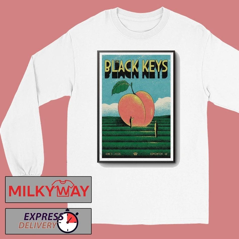 The Black Keys Tour Jun 3, 2026 Rogers Place Edmonton, AB Poster Shirt