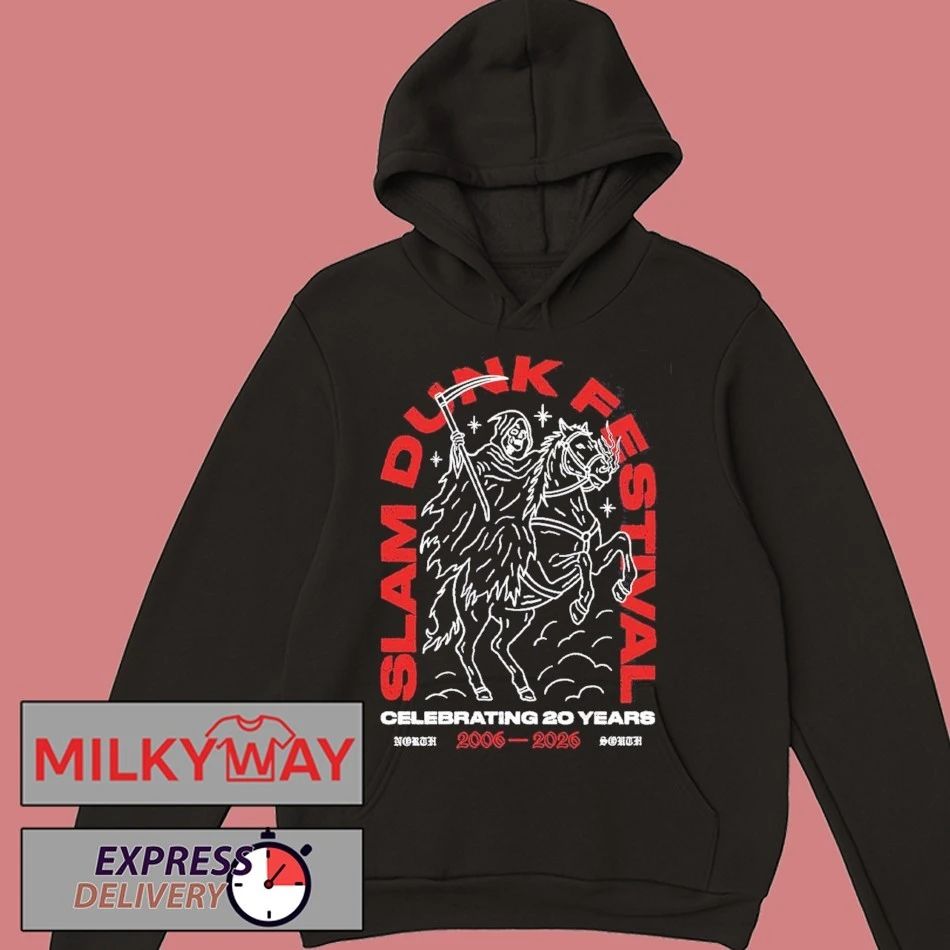 Slam Dunk Festival 2026 Merch The Reaper Year Of The Horse T-Shirt