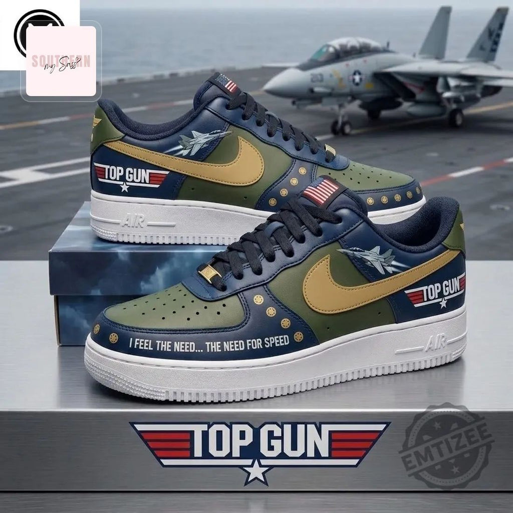 Gun Maverick Military Edition Air Force 1 Shoes