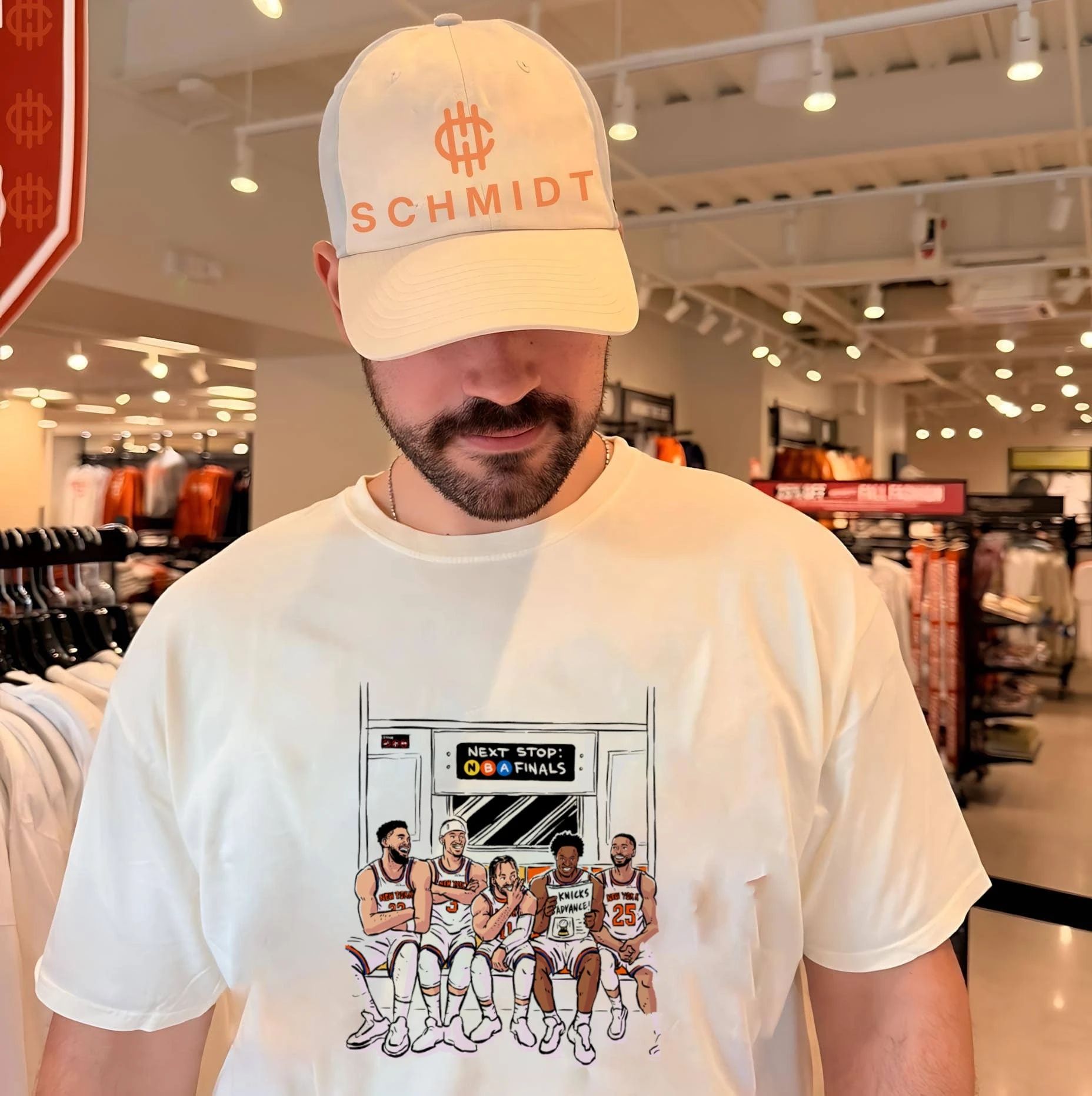 New York Knicks next stop NBA Finals paint shirt
