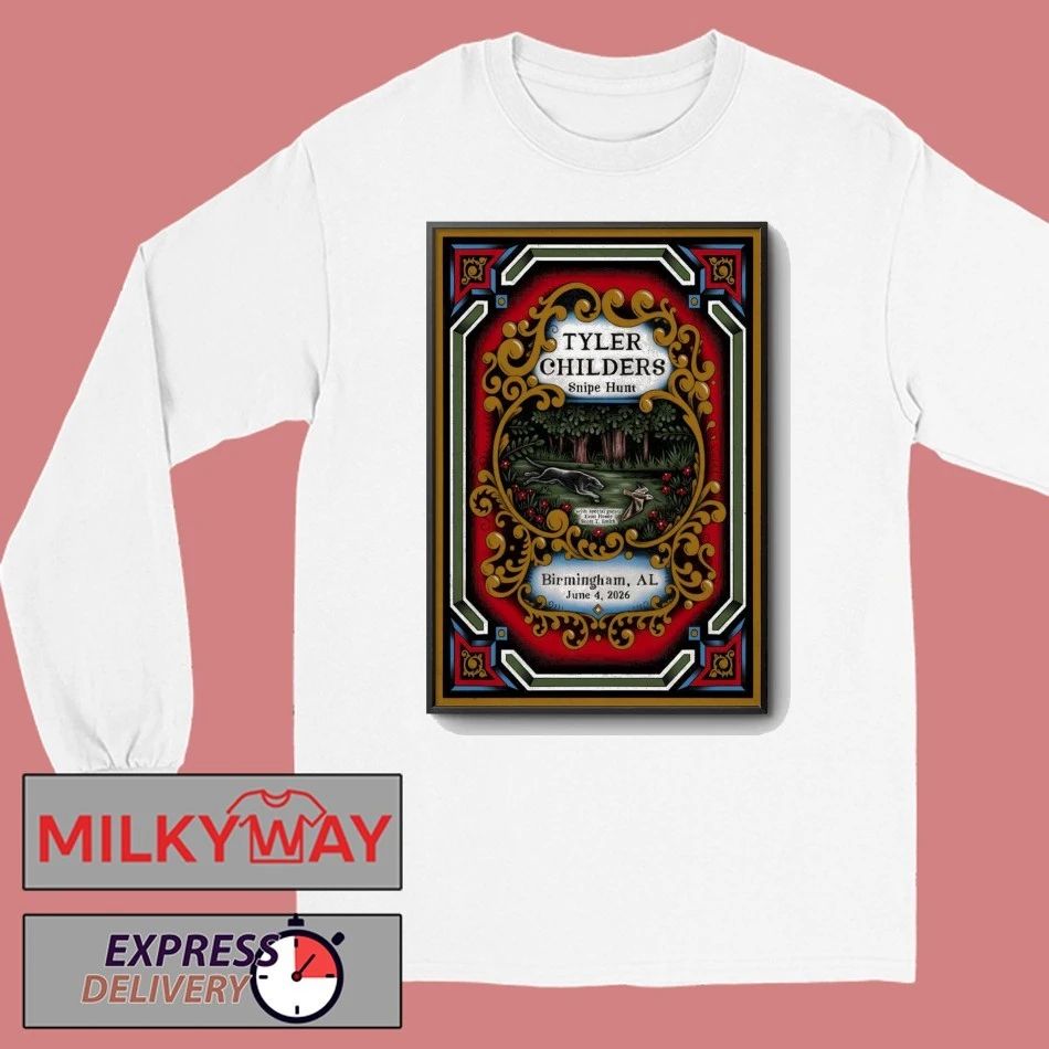 Tyler Childers In Birmingham AL On June 4 2026 Tour Poster shirt