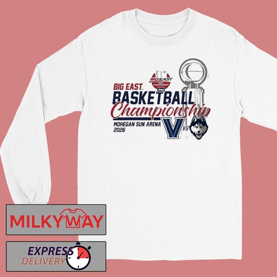 UConn Huskies Champions Big East Conference Tournament Championship 2026 shirt