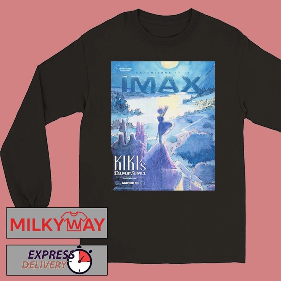 Kiki’s Delivery Service IMAX Poster Releases In Theaters On March 13 2026 shirt