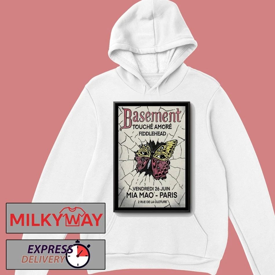 Basement Paris FR On Jun 26 2026 Event Poster shirt