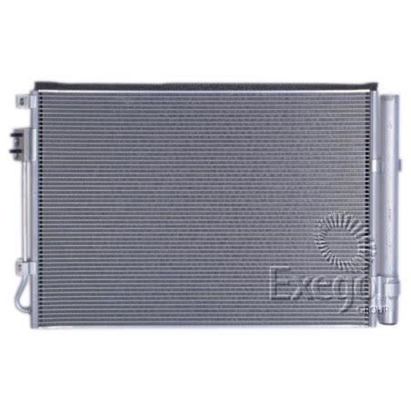 Hanon System HCC Air Conditioning Condenser Parallel Flow Subcooled Inlet Pad Outlet Pad CNX969G
