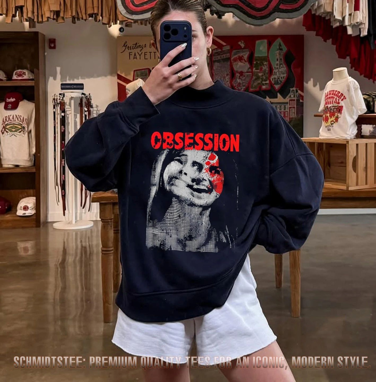 Obsession horror film 2026 Halloween graphic shirt