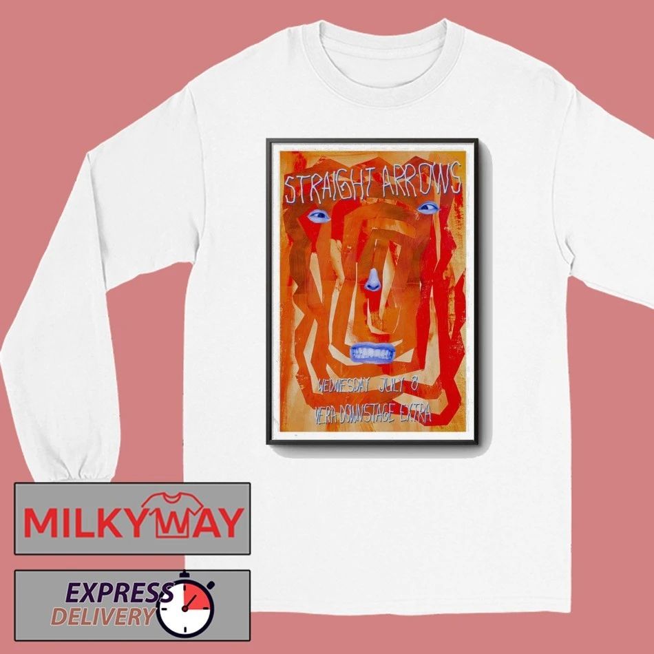 Straight Arrows Jul 8 2026 Vera Groningen NL Poster shirt