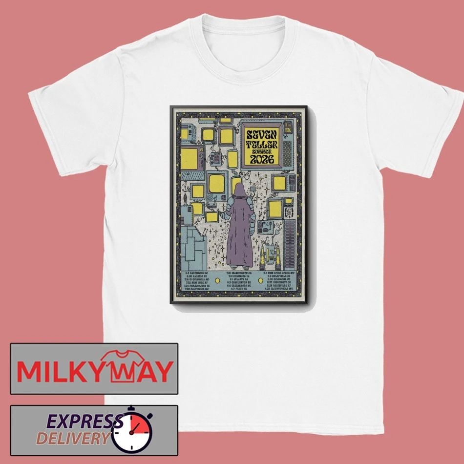 Seven Teller Tour 2026 Poster shirt