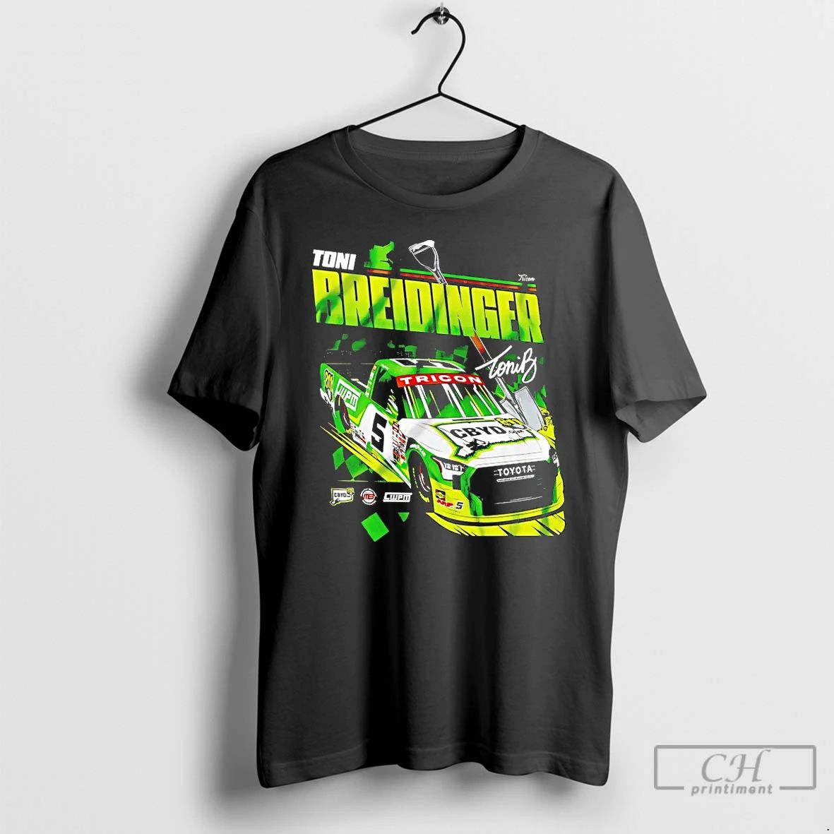 Classic Toni Breidinger Cbdmd Tricon Toyota Racing Truck T Shirts