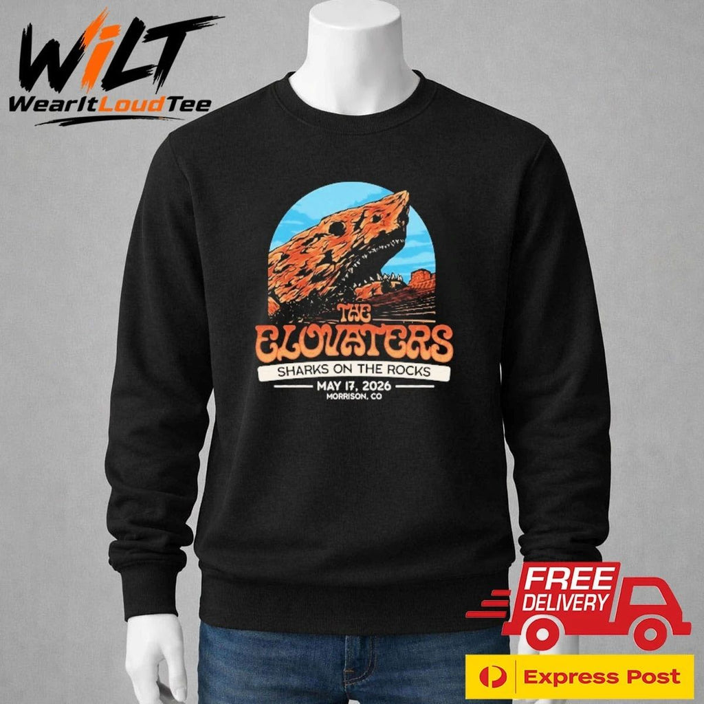 The Elovaters May 17, 2026 Morrison Red Rocks Amphitheatre Event Shirt