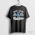 Classic Los Angeles Dodgers Back 2 Back 2024 2025 World Series T Shirts