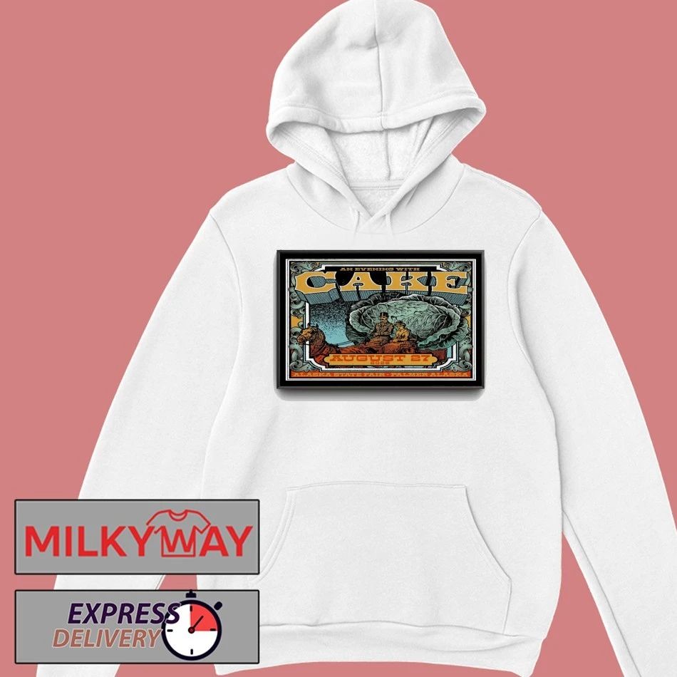 Cake Palmer Borealis Theatre Aug 27, 2026 Poster shirt