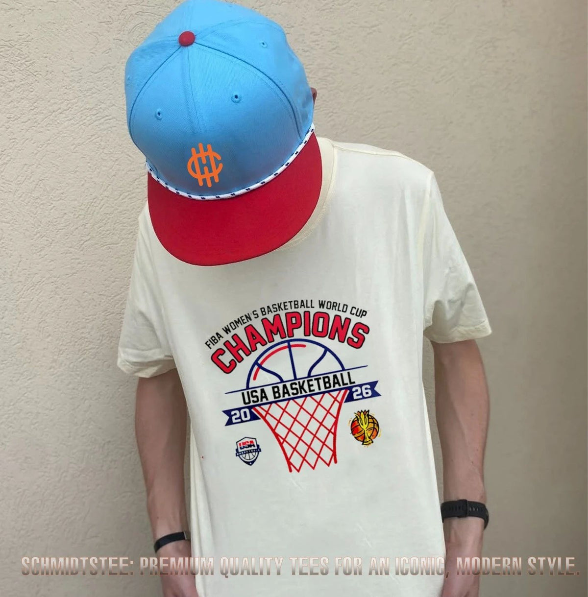 USA Basketball Fiba Women’s Basketball World Cup Champions 2026 shirt