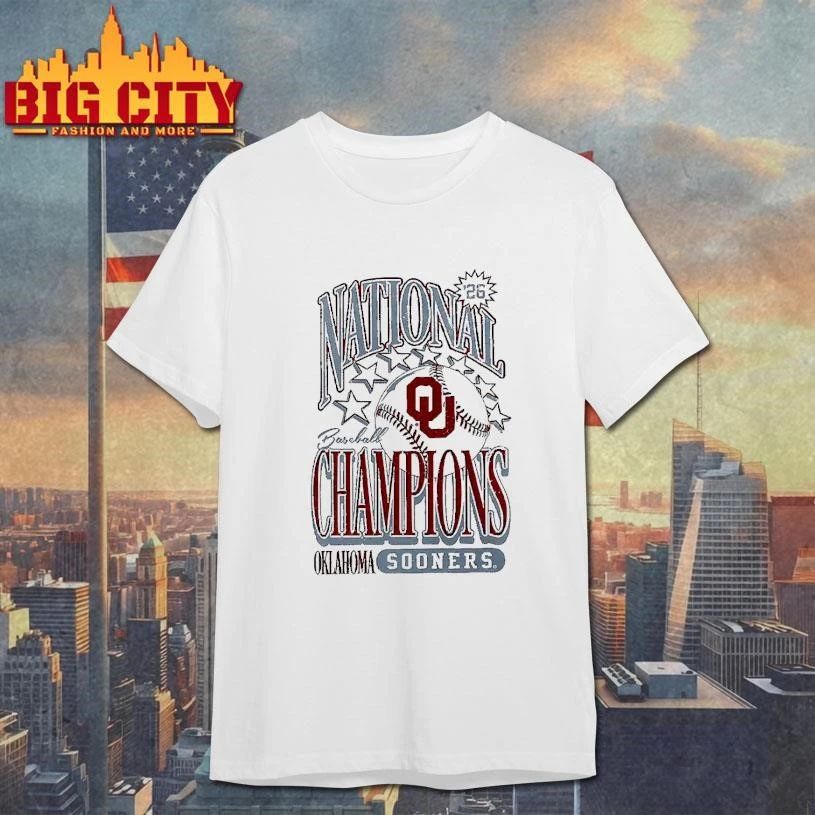 Oklahoma Sooners National Baseball Champions ’26 shirt