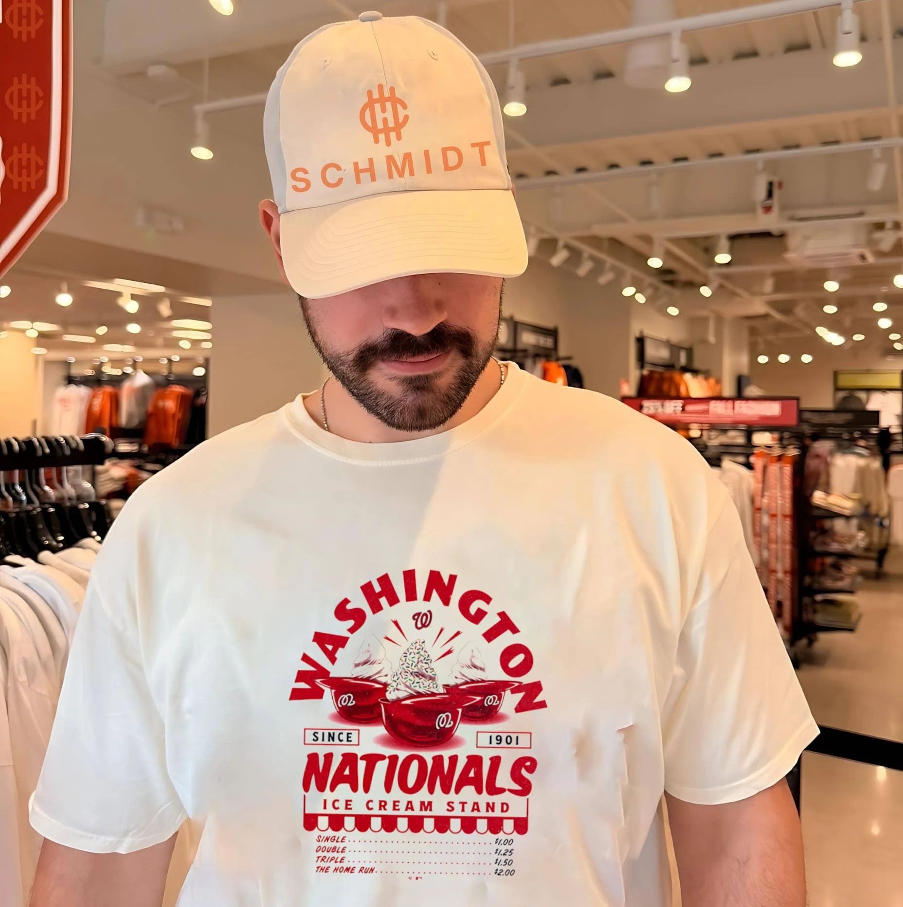 Washington Nationals Ice Cream Stand shirt