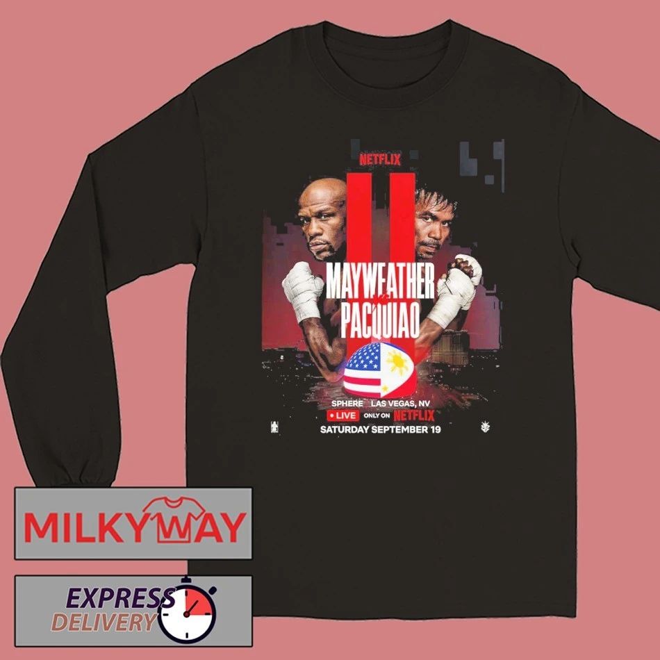 Floyd Mayweather Vs Manny Pacquiao Professional Boxing Match At Sphere Las Vegas On September 19 2026 T-Shirt