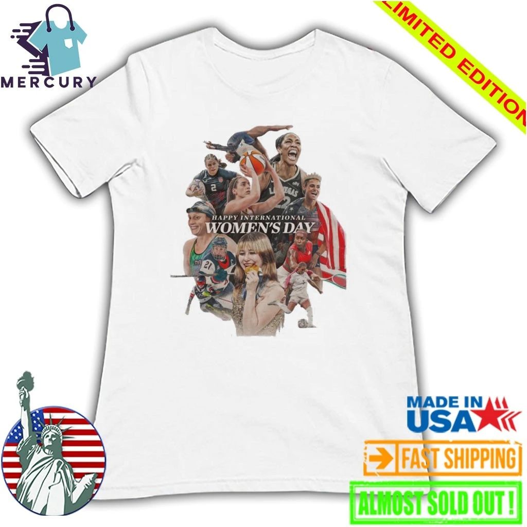 Happy International Women’s Day 2026 Team USA Shirt