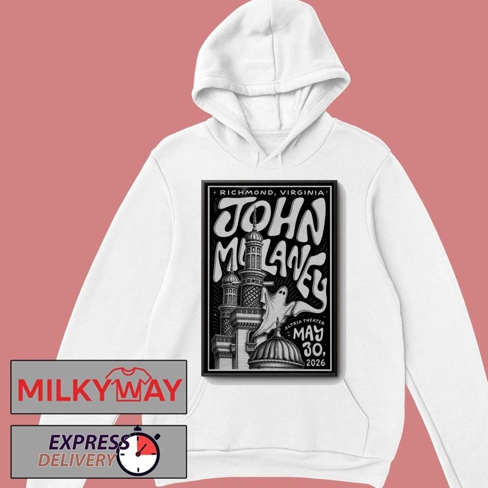 LIMITED John Mulaney May 30 2026 Poster Richmond, Virginia SHOW shirt