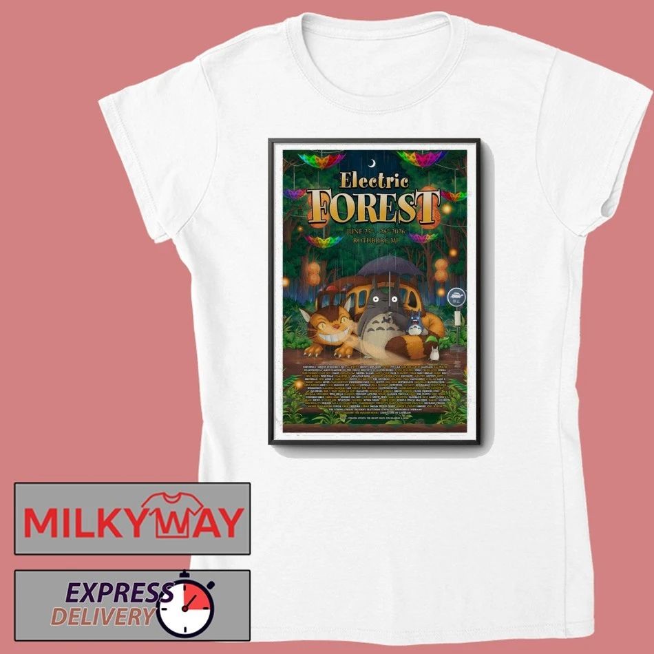 Electric Forest June 25-28 2026 Double JJ Resort in Rothbury, Michigan Poster shirt