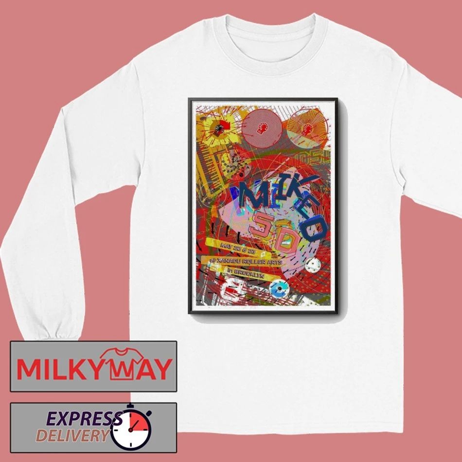 Poster Mike D May 22 2026 Xanadu Roller Arts TOUR shirt