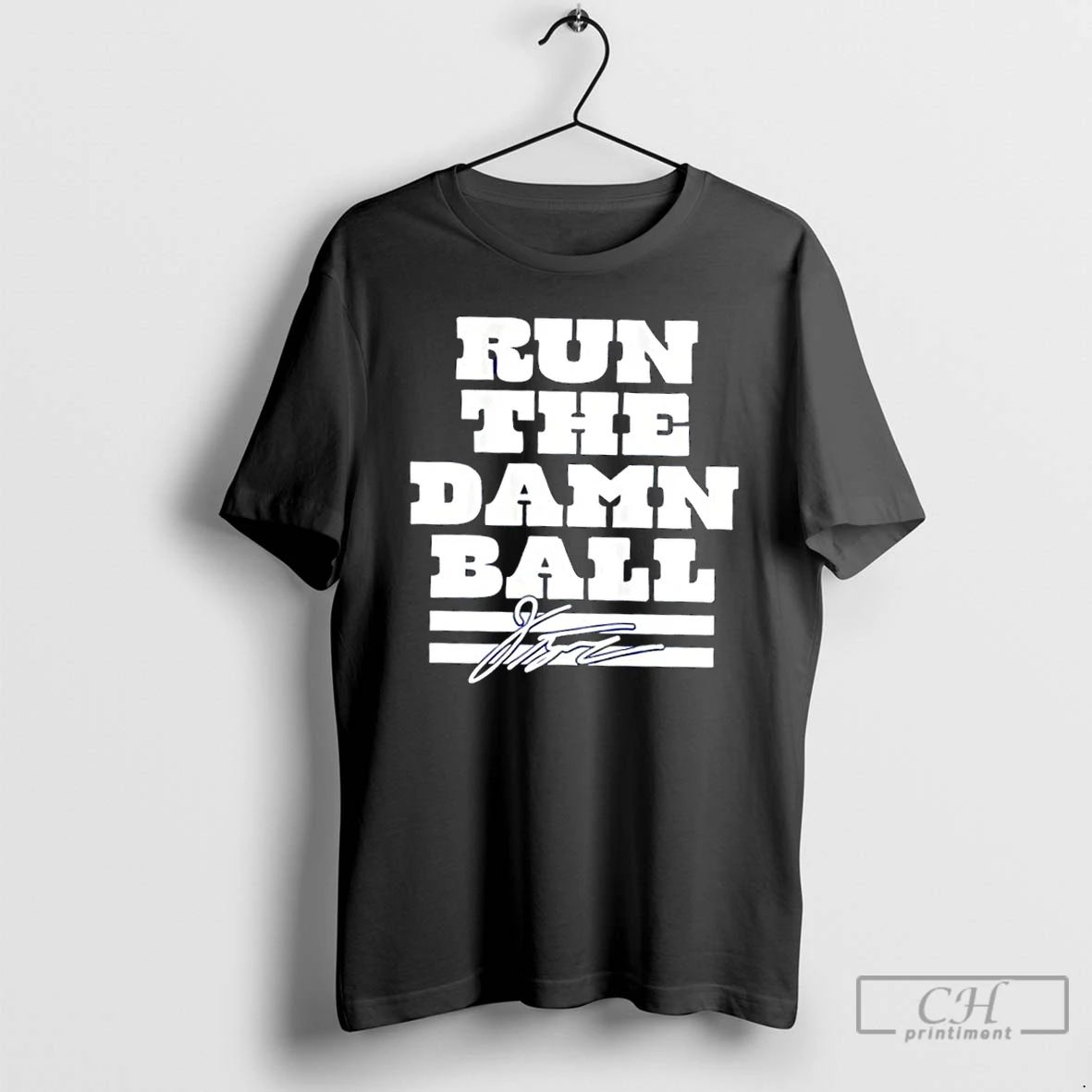 Classic Indianapolis Colts Jonathan Taylor Run The Damn Ball Signature T Shirts