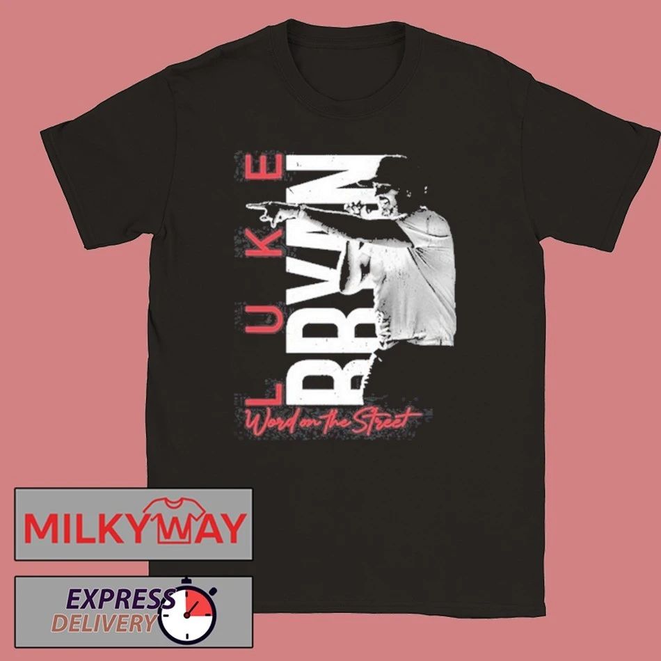 2026 Luke Bryan Word On The Street Black LIMITED shirt