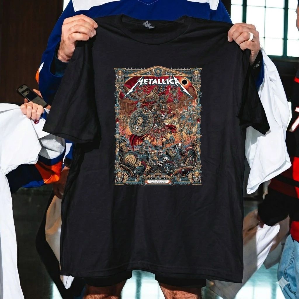 Metallica May 9, 2026 Athens, Greece Olympic Stadium Shirt
