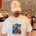 Anti Homosexuals Pride rainbow shirt