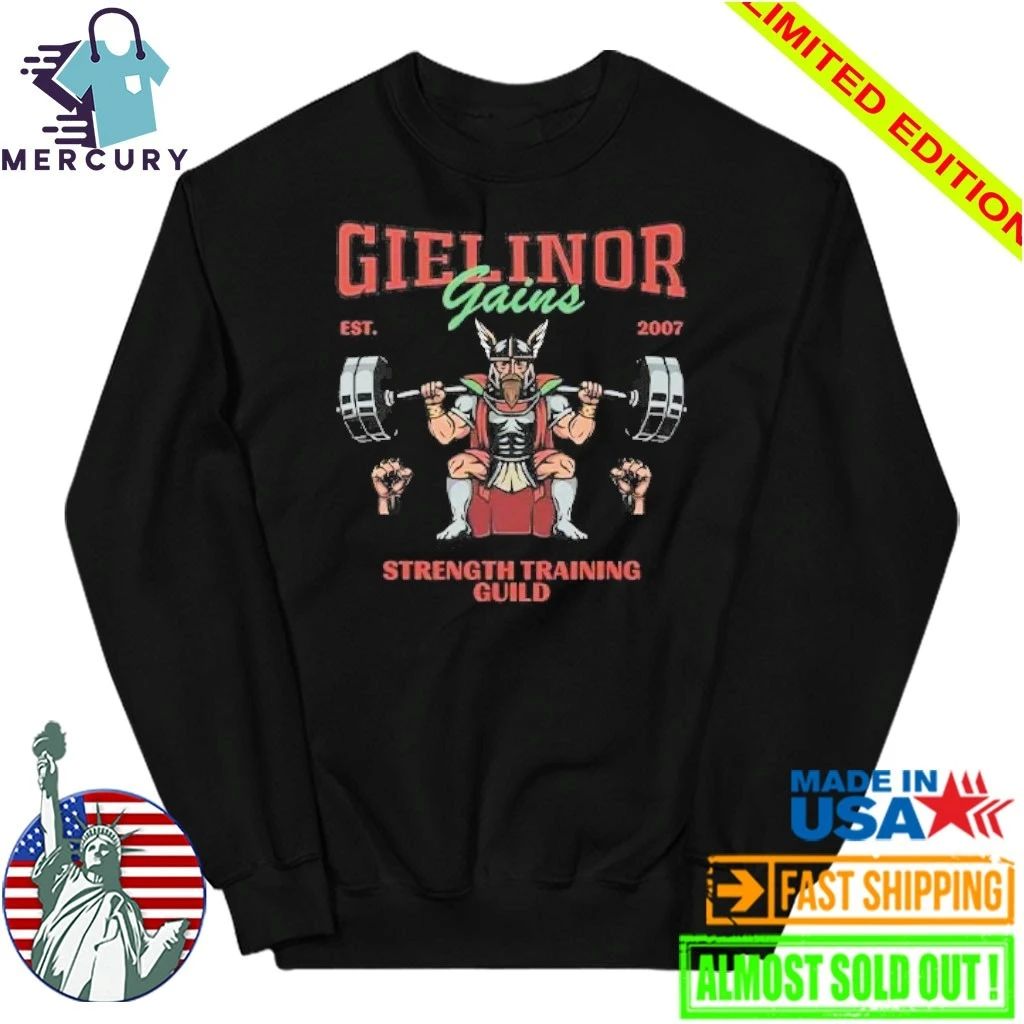 Gielinor Gains Strength Training Guild RuneScape Shirt