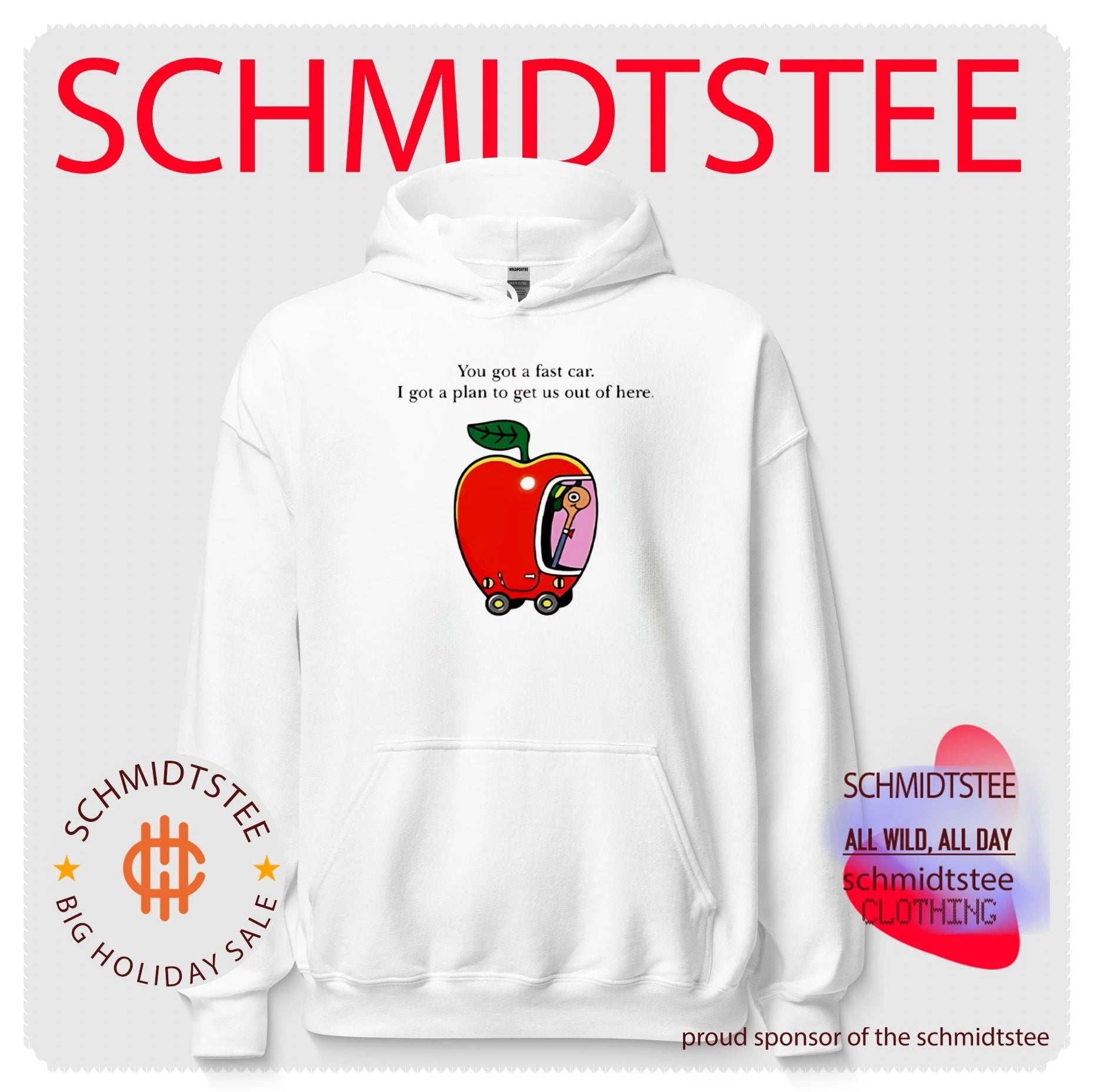 Apple Car Driving You Got A Fast Car I Got A Plan To Get Us Out Of Here Shirt