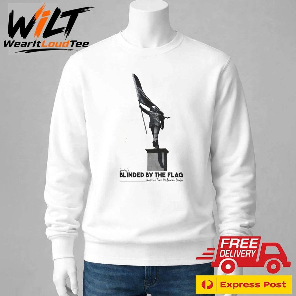 Banksy London Statue Shirt