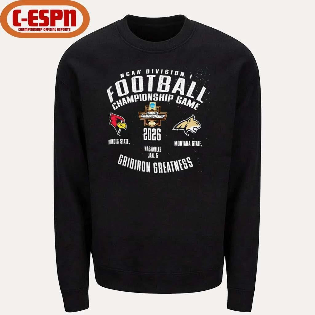Illinois State Vs Montana State 2025-26 NCAA DI Football Championship Game January 5 Shirt