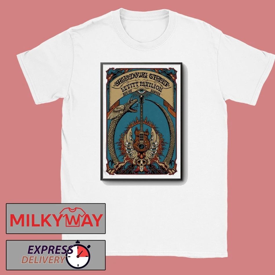 Shakedown Street August 1 2026 In Denver CO Poster shirt