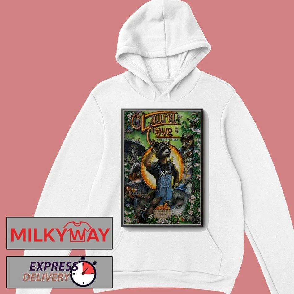 Laurel Cove Music Festival Laurel Cove Amphitheater, In Pineville KY Jun 11-13 2026 Poster shirt