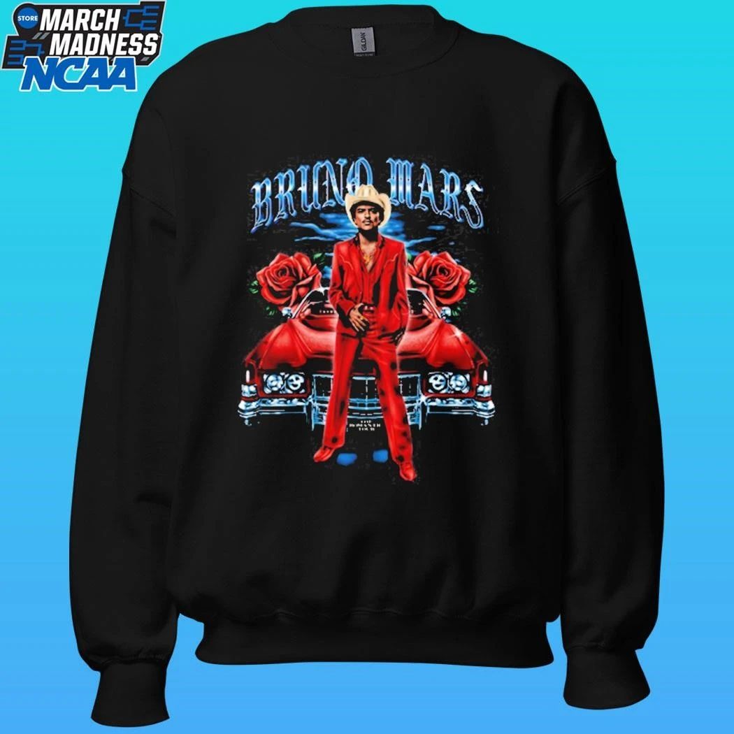 Bruno Mars The Romantic Tour Columbus Ohio Stadium Shirt