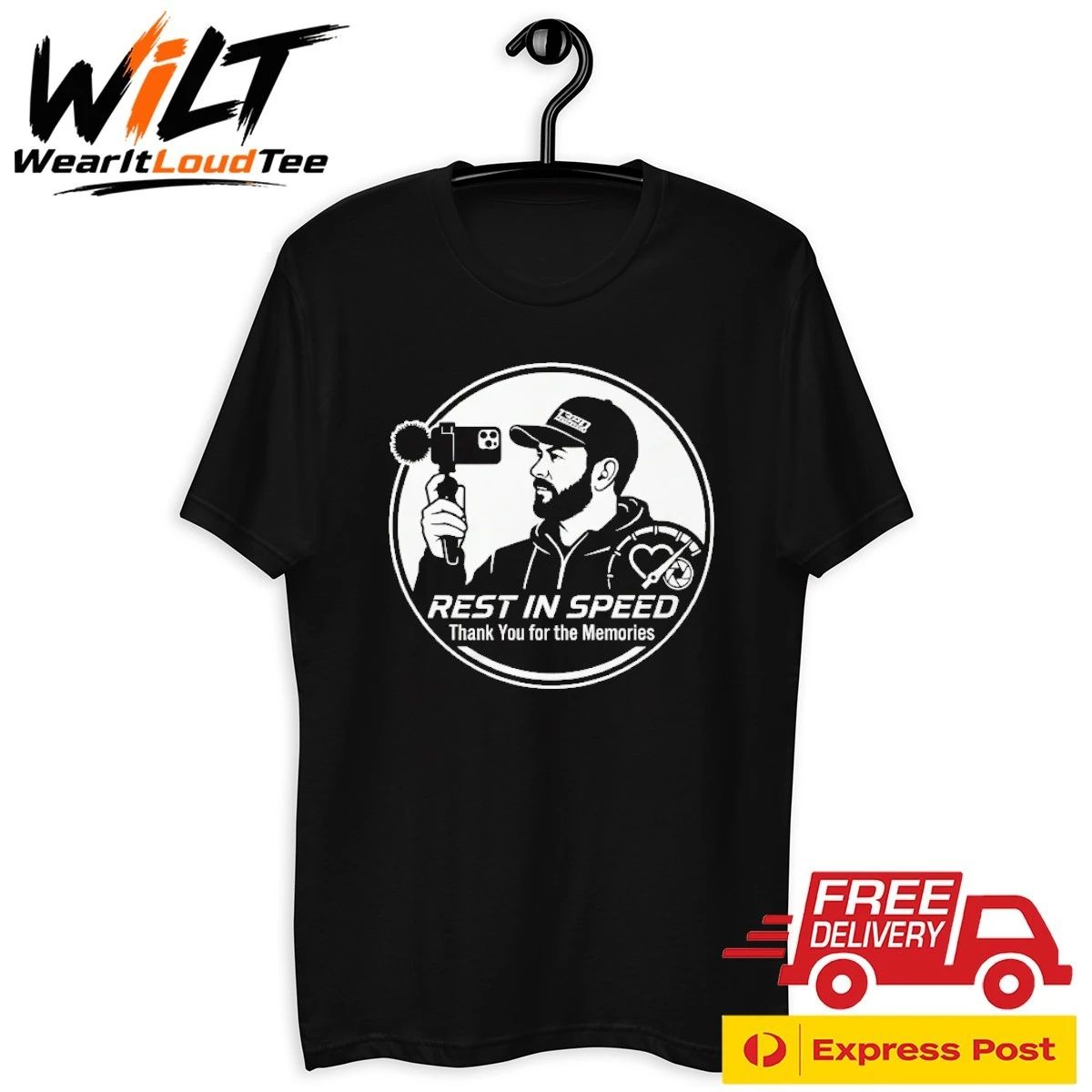 Kyle Loftis 1320 Video Founder Rest In Speed Shirt