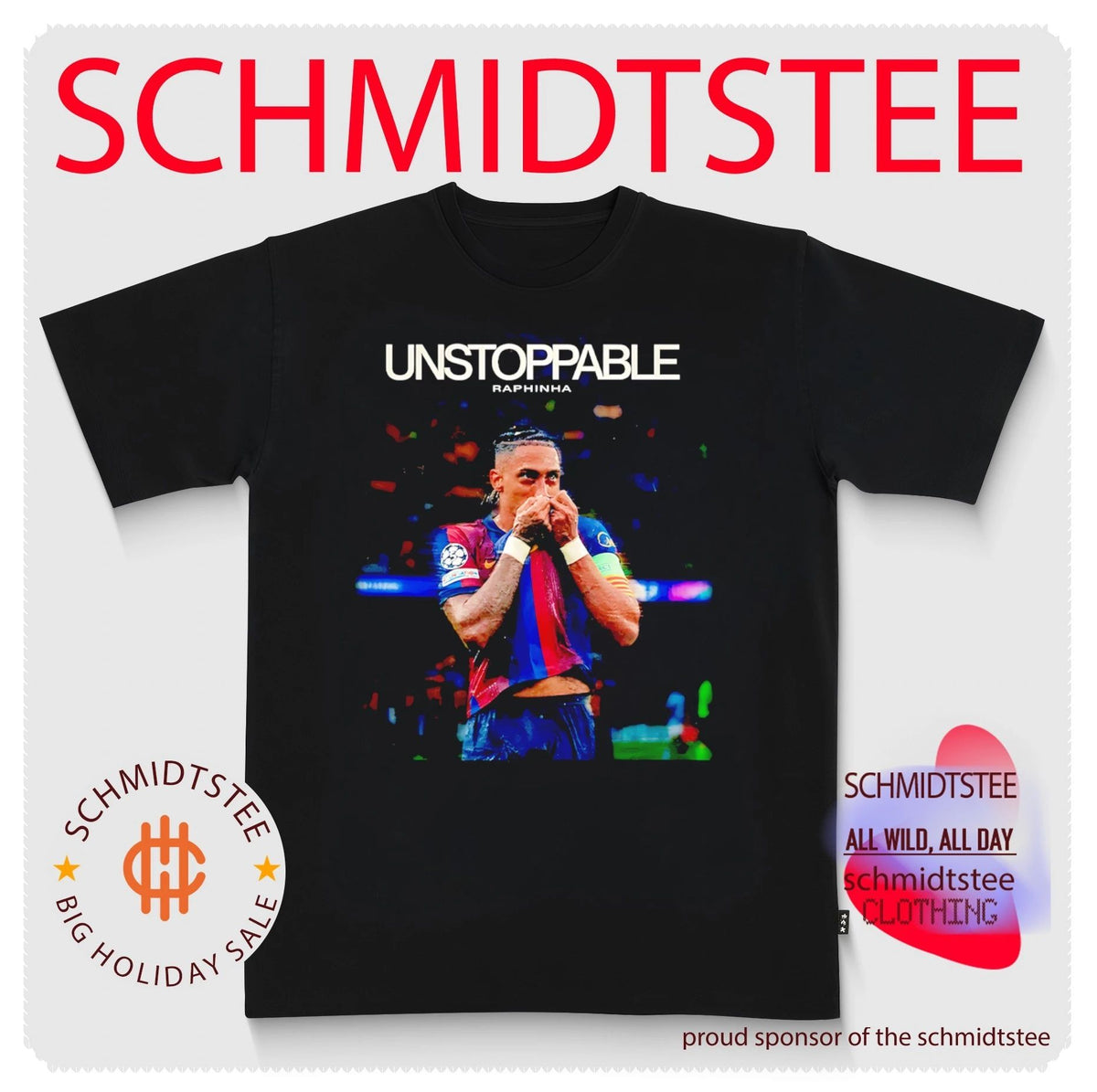 Raphinha Fc Barcelona Unstoppable Soccer shirt