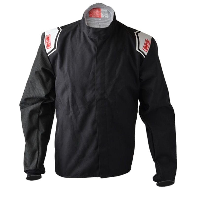 Simpson Racing Apex Kart Racing Jacket – Black/Black – Medium