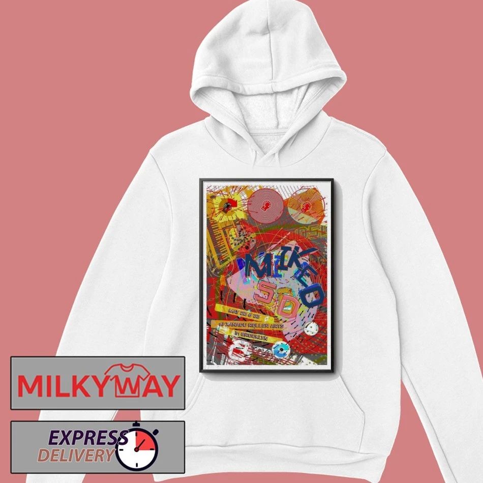 Poster Mike D May 22 2026 Xanadu Roller Arts TOUR shirt