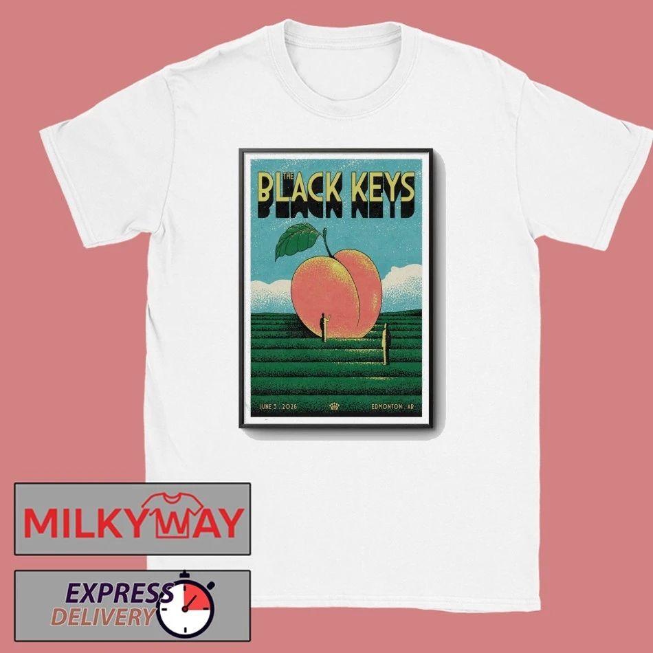The Black Keys Tour Jun 3, 2026 Rogers Place Edmonton, AB Poster Shirt