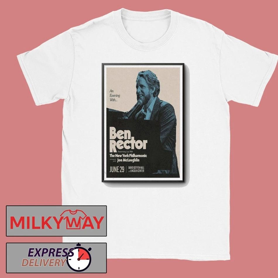 June 29 2026 Poster Tour Ben Rector New York Philharmonic shirt