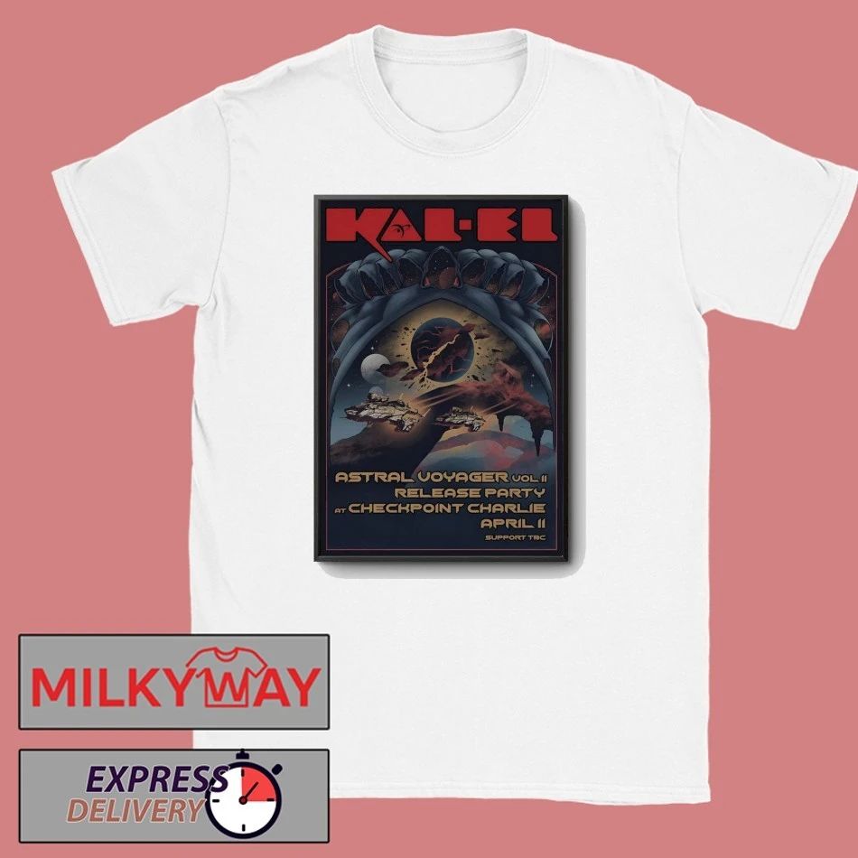 KAL-EL 4 11 2026 Checkpoint Charlie In Stavanger Norway Poster shirt