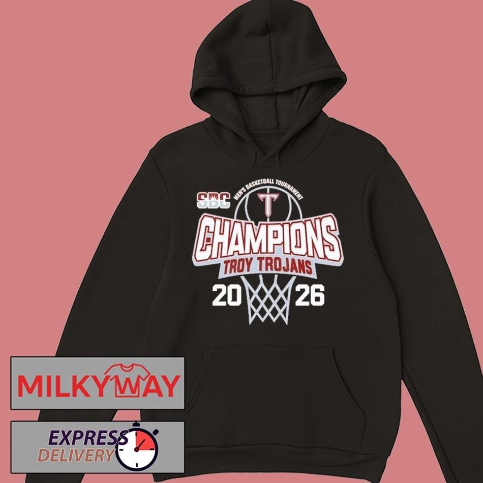 Congrats Troy Trojans Champions 2026 Sun Belt Men’s Basketball Tournament shirt