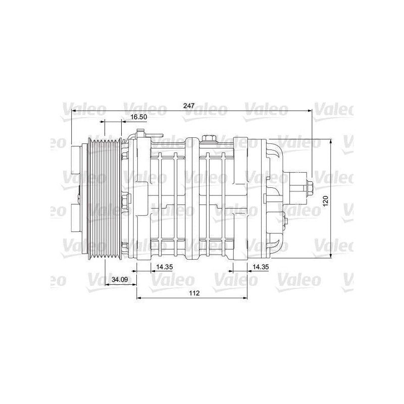 Valeo Compressor Air Conditioning 815911