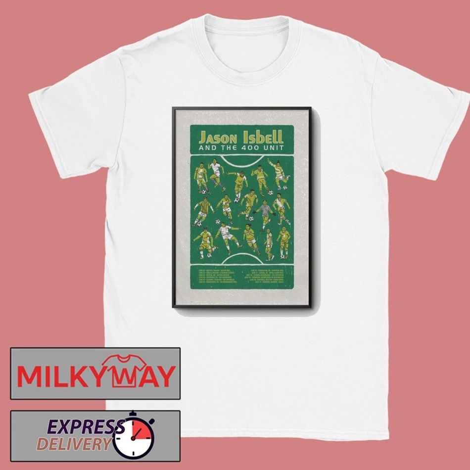Jason Isbell and The 400 Unit UK EU Tour June 2026 Poster shirt