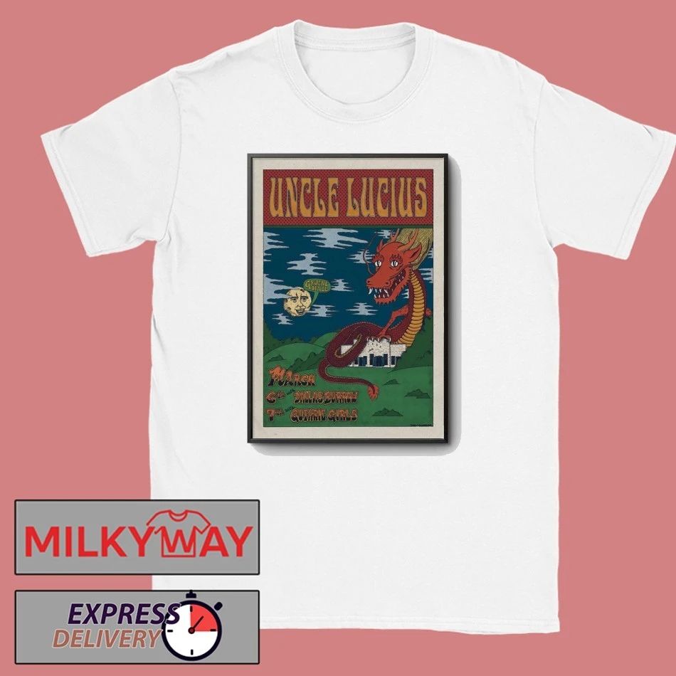 Uncle Lucius 3 6-3 7 2026 New Braunfels TX Poster shirt