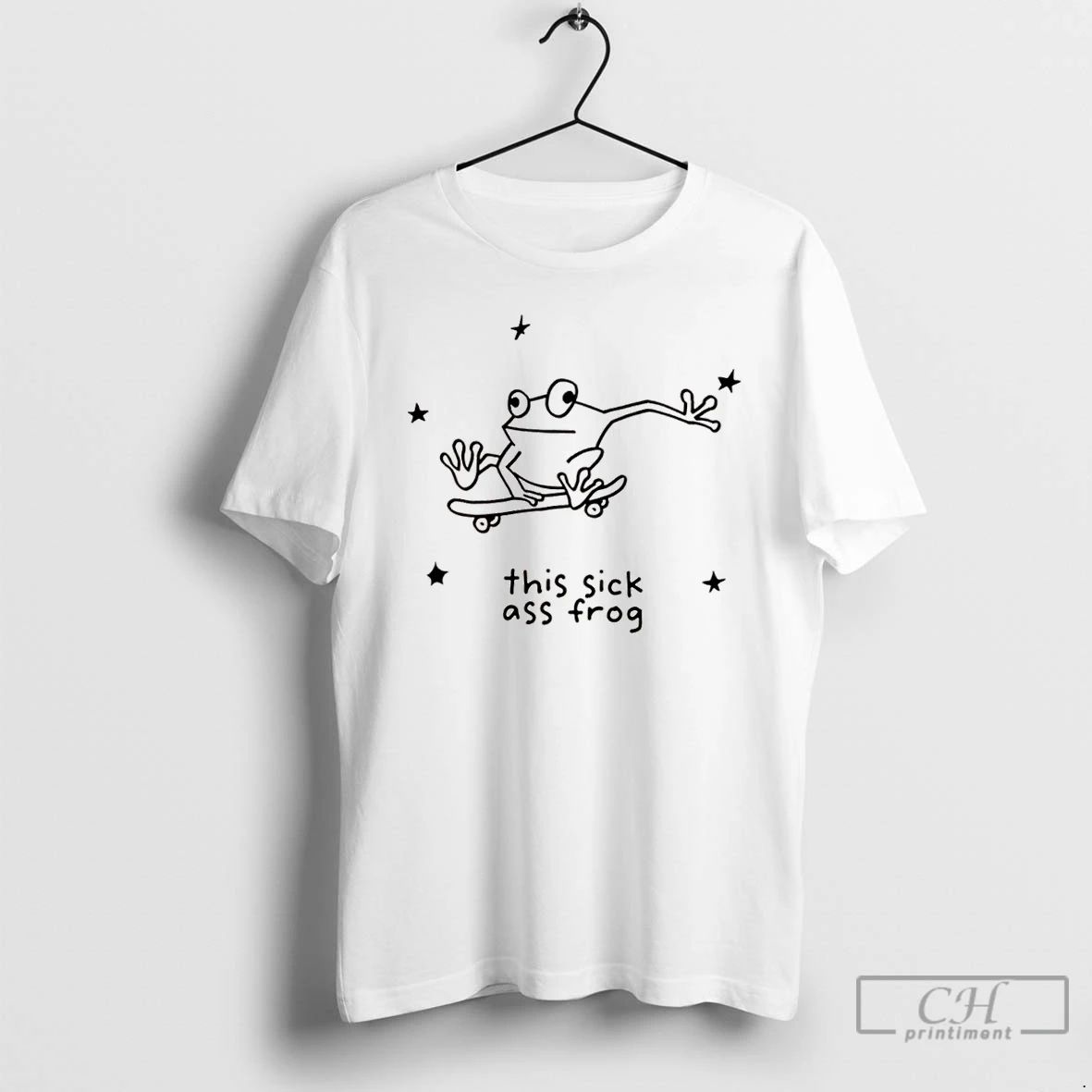 Classic This Sick Ass Frog Skateboard T Shirts