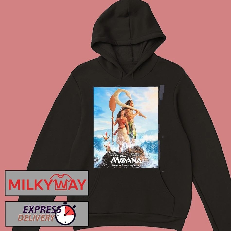 Moana Live Action Starring The Rock Dwayne Johnson And Catherine Laga’aia In Theaters On July 10 2026 T-Shirt