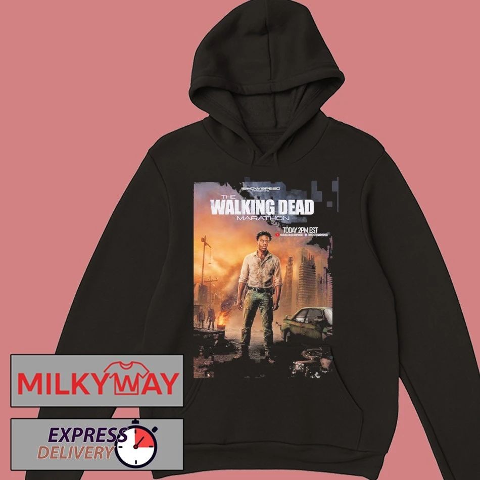IShowSpeed The Walking Dead Marathon Live Stream T-Shirt